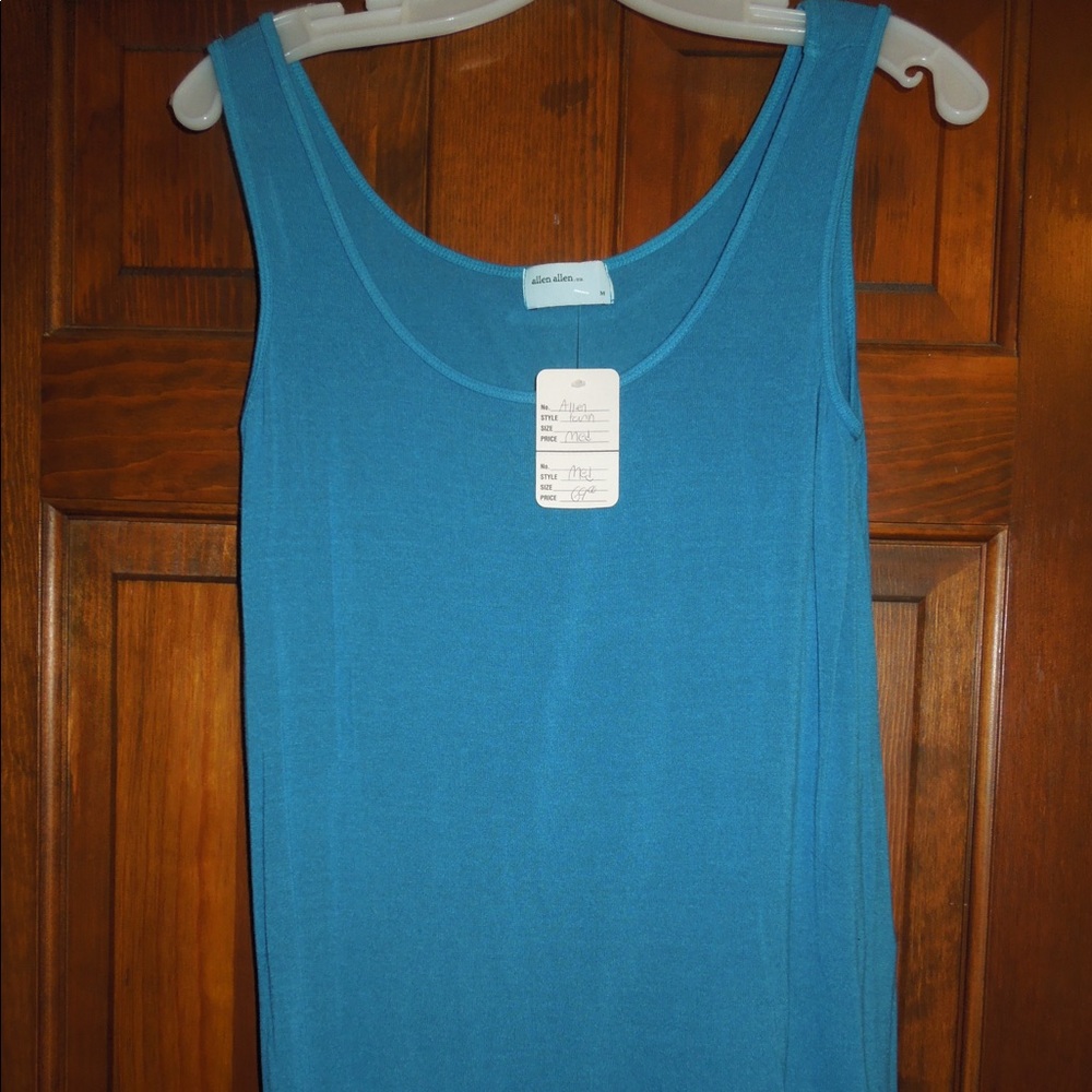 Allen Allen NWT Size Medium Sleeveless Tank Blouse
